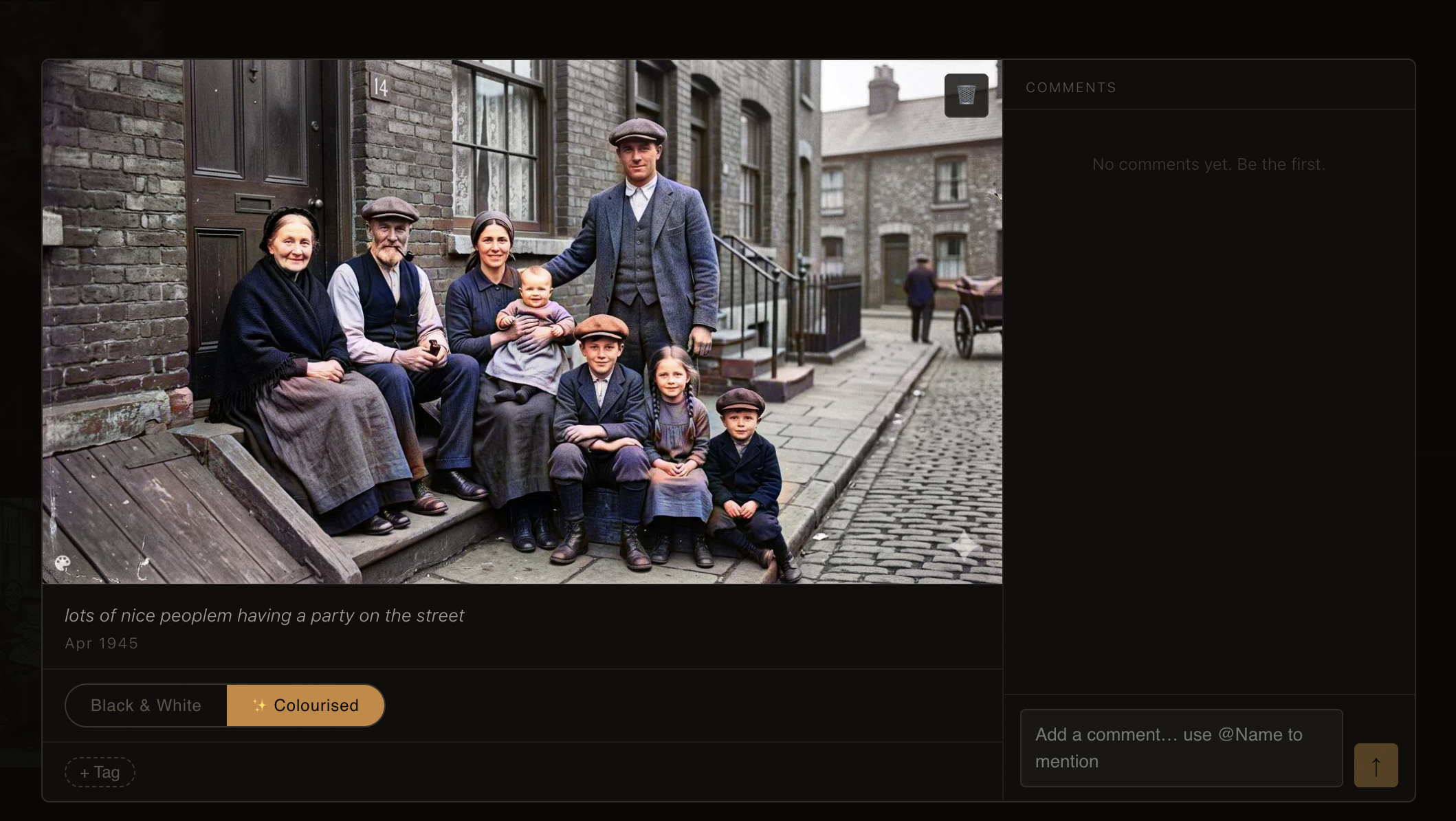 Black and White Photo